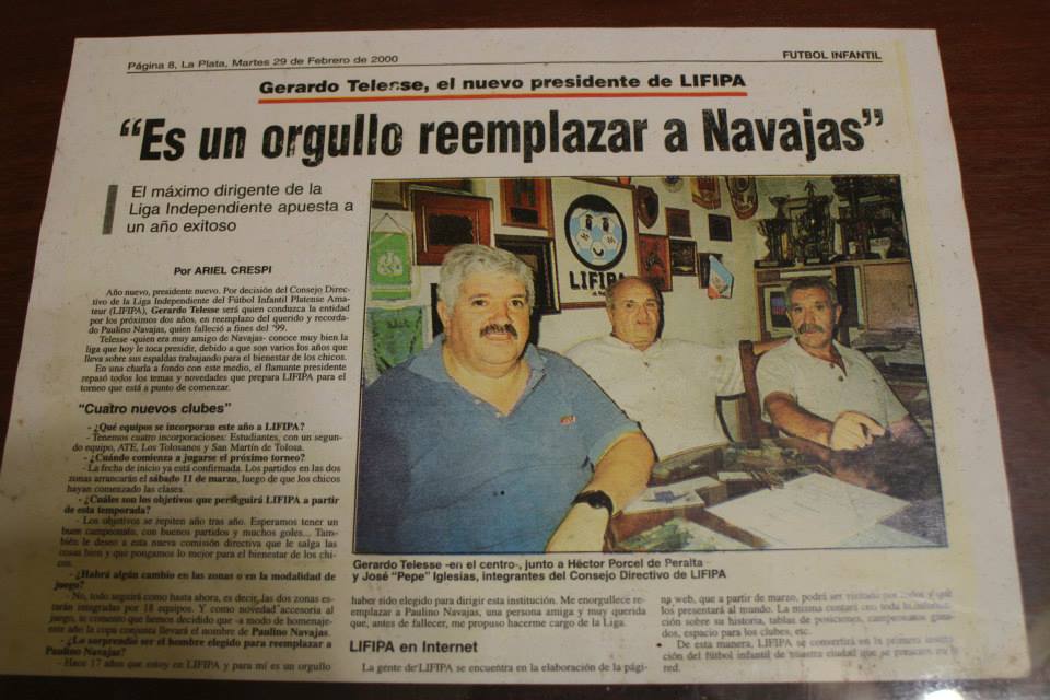 recorte de diario comision lifipa